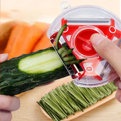 3-in-1 Magic Trio Peeler Set with Julienne and Zester Blades
