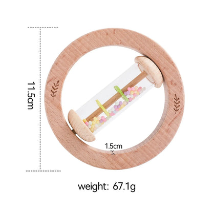 Luxe Aura Montessori Rainbow Rain Stick – Colourful Wooden Sensory Toy for Early Learning Luxe Aura Elegant