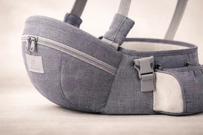 Luxe Aura Ergonomic Baby Carrier with Hip Seat – Comfort & Support Luxe Aura Elegant