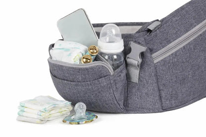 Luxe Aura Ergonomic Baby Carrier with Hip Seat – Comfort & Support Luxe Aura Elegant